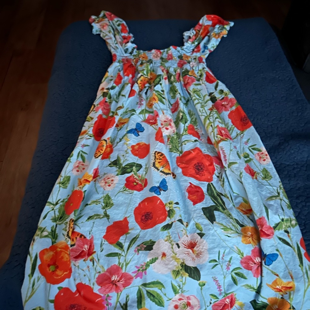 Cara Cara Multicolor Floral Kids Dress